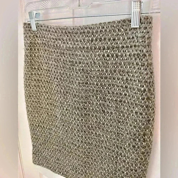 J.Crew Tweed Wool Blend Skirt size 00 - Picture 3 of 4